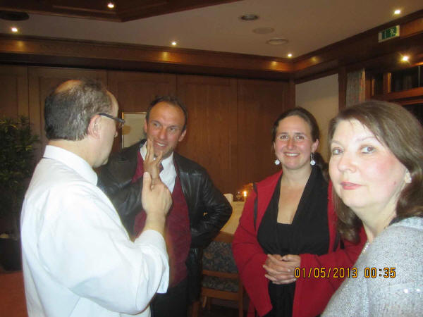 Udo. Christof. Ulrike und Birgit
